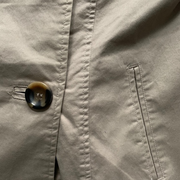 🇫🇷 JODHPUR mini-trench coat beige size FR42/US10 - Picture 10 of 14